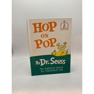 Vintage Dr. Seuss Hop on Pop Hardcover Children's Book